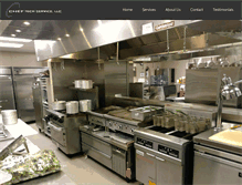 Tablet Screenshot of cheftechservice.com